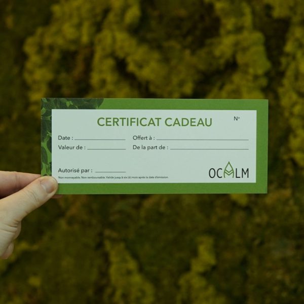Certificat cadeau